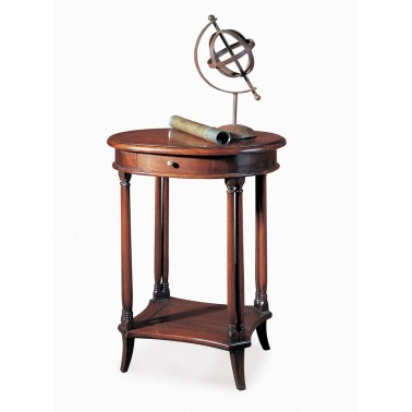 MESA AUXILIAR CLASICA OVAL