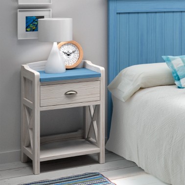 MESITA CON CAJON Y HUECO VERONA