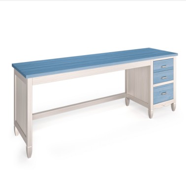 ESCRITORIO A MEDIDA AMBERES CON CAJONERA DERECHA