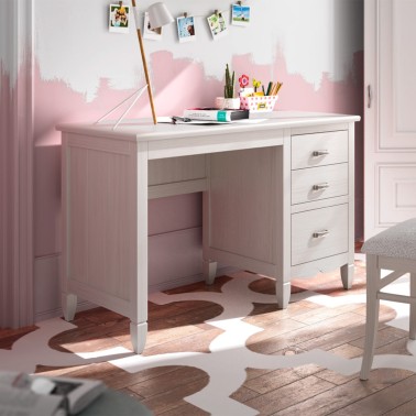 ESCRITORIO AMBERES CON 3 CAJONES