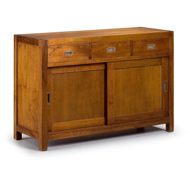 Moycor - Aparador Star con 3 cajones y 2 puertas correderas