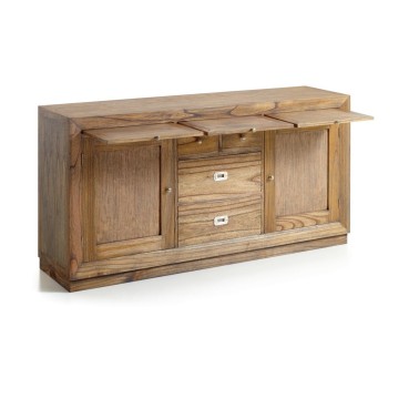 APARADOR COLONIAL MERAPI CON 4 CAJONES