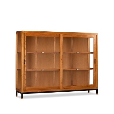 VITRINA INDUSTRIAL  MADHU CON PUERTAS CORREDERAS