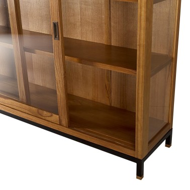 VITRINA INDUSTRIAL  MADHU CON PUERTAS CORREDERAS