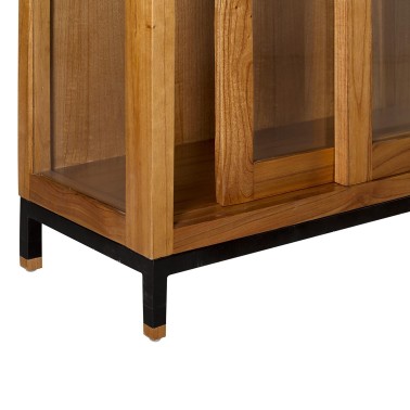 VITRINA INDUSTRIAL  MADHU CON PUERTAS CORREDERAS