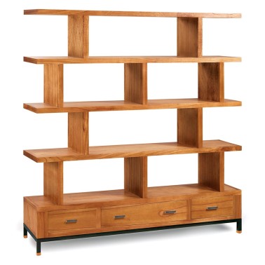 LIBRERIA INDUSTRIAL  MADHU CON ESTANTES IRREGULARES