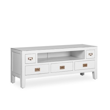 Moycor - Mueble de Tv Everest con 3 cajones y 1 hueco