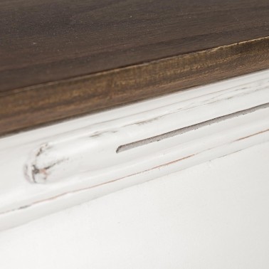 MESA DE CENTRO CUADRADA BLANCA OPIUM EVEREST