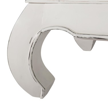 MESA DE CENTRO CUADRADA BLANCA OPIUM EVEREST