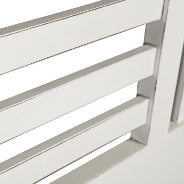 CABECERO COLONIAL BLANCO EVEREST SOMIER 90 CM