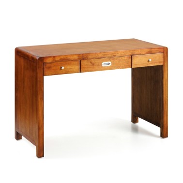 ESCRITORIO 3 CAJONES COLONIAL FLASH