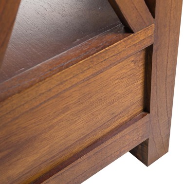 LIBRERIA CON 2 CAJONES 4 HUECOS COLONIAL STAR