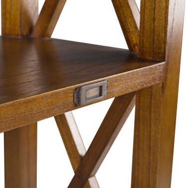 LIBRERIA BAJA CON 2 CAJONES 4 HUECOS COLONIAL STAR