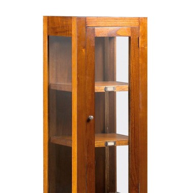 VITRINA 2 CAJONES 1 PUERTA 2 ESTANTES COLONIAL STAR