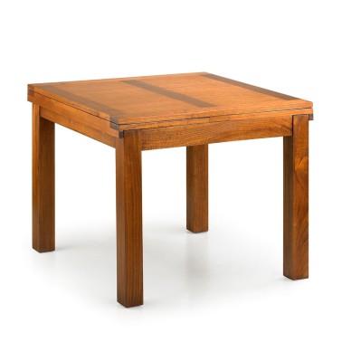 Mesa de comedor cuadrada extensible 95x95