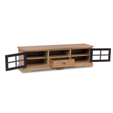 MUEBLE DE TV VINTAGE SENA 4 CAJONES 2 PUERTAS