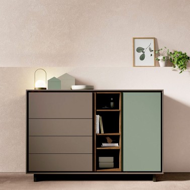 APARADOR MODERNO BOOK 07 DE VIVE