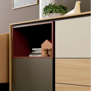 APARADOR MODERNO BOOK 11DE VIVE