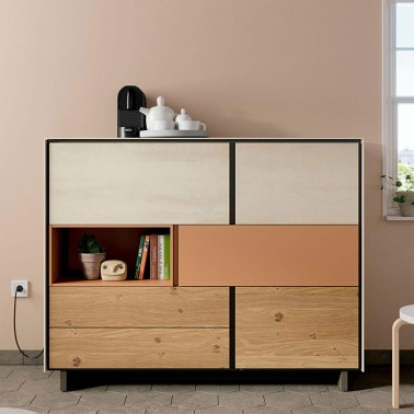 APARADOR MODERNO BOOK 13 DE VIVE