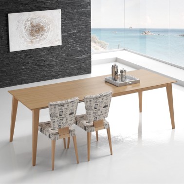 MESA DE COMEDOR EXTENSIBLE NORDIC (varias medidas)