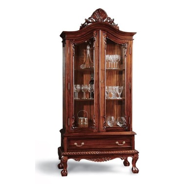 Vitrina clasica Chippendale