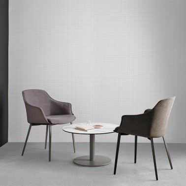 SILLA KEDUA CON PATAS METALICAS BY MOBLIBERICA