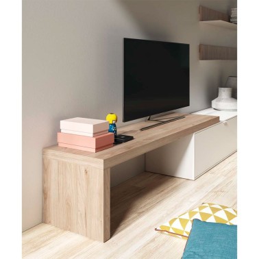 Composicion de salon nordico 320 cm Natur 03