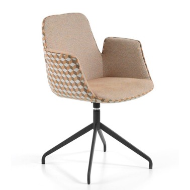 NACHER - SILLA DE COMEDOR TAPIZADA BEATLE B