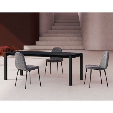 SILLA GALET CARCASA TAPIZADA Y ASIENTO TAPIZADO BY MOBLIBERICA