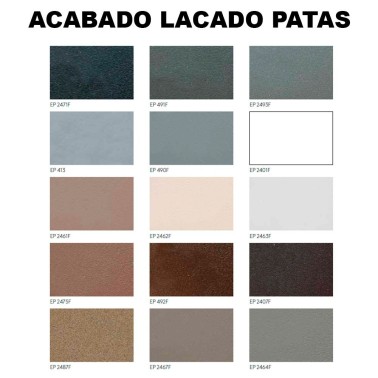 SILLA GALET APILABLE CARCASA TAPIZADA Y 4 PATAS METALICAS BY MOBLIBERICA