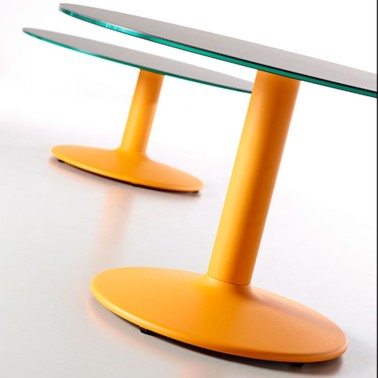 MESA DE CENTRO REDONDA COPA BY MOBLIBERICA