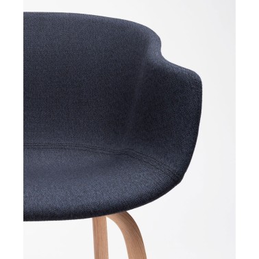 SILLA BAI WOOD TAPIZADA MADE IN ONDARRETA