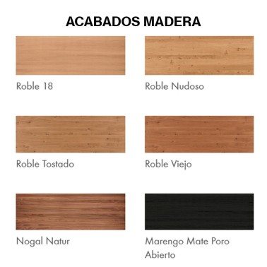 Aparador moderno con 3 puertas y 3 cajones Book 28