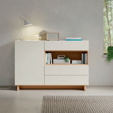 ON - APARADOR MODERNO CON TARIMA DE MADERA