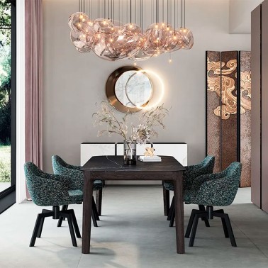 SILLA LAP CARCASA TAPIZADA Y PIE CENTRAL METALICO BY DRESSY