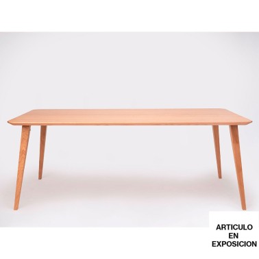 MESA DE COMEDOR RECTANGULAR BOB MADE IN ONDARRETA