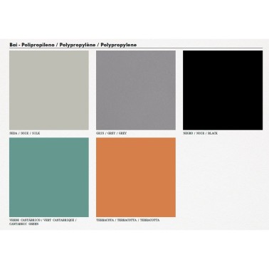 SILLA BAI WOOD POLIPROPILENO MADE IN ONDARRETA