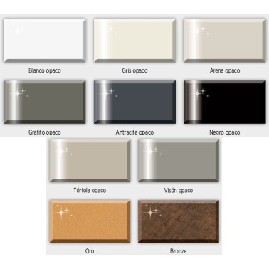 Mesa de comedor extensible cristal JASPER