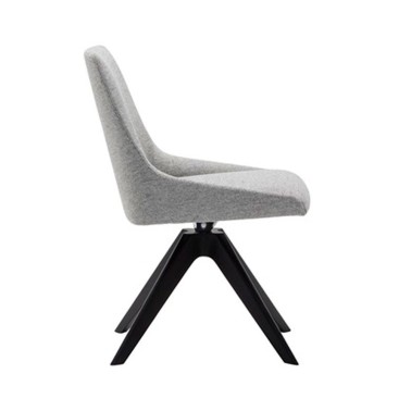 SILLA ALYA DE ANDREU WORLD CON PATAS DE MADERA