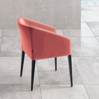 SILLON CON REPOSABRAZOS TORINO CON TAPIZADO AQUACLEAN