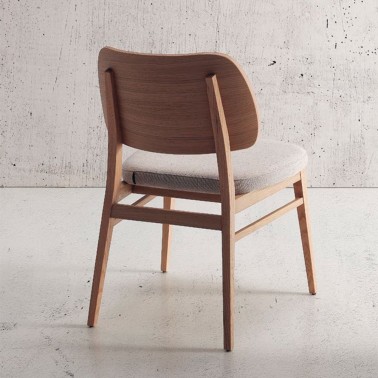 SILLA TAPIZADA ESTILO NORDICO META