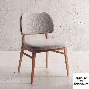 SILLA TAPIZADA ESTILO NORDICO META
