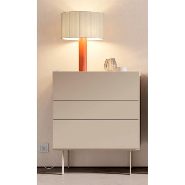 ON - APARADOR MODERNO CON PATAS METALICAS 25 CM