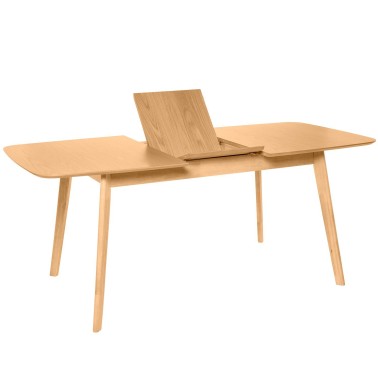Mesa comedor nordica extensible roble MANEL