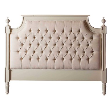 Cabecero clasico tapizado La Bresse para cama 150 cm