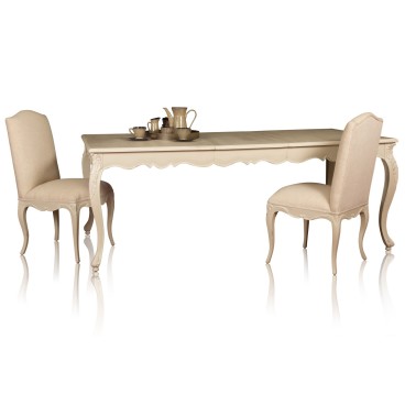 MESA DE COMEDOR RECTANGULAR EXTENSIBLE COURCHEVEL