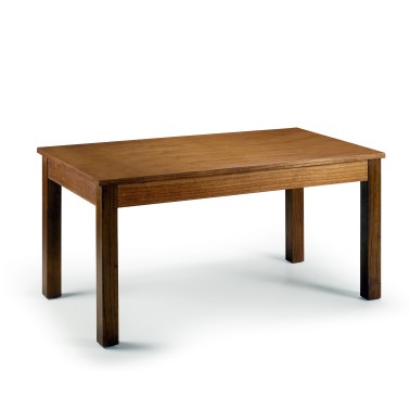 MESA DE COMEDOR COLONIAL EXTENSIBLE LATERAL
