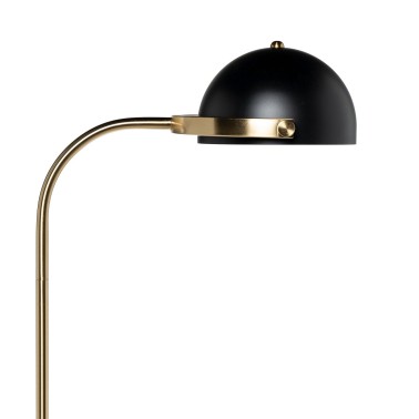 Lampara de pie Godall negro