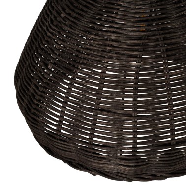 Lampara de techo Serra negro