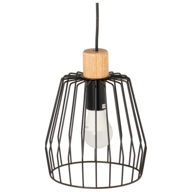 Lampara de techo Faura negro